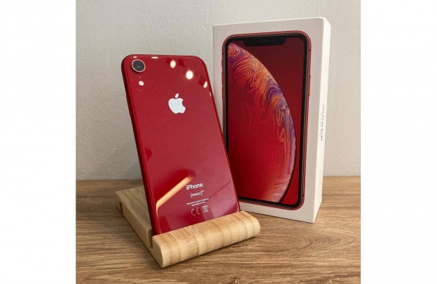 Apple iphone Xr 64GB Piros Red Fggetlen