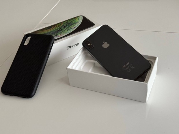 Apple iphone Xs, 64 GB, krtyafggetlen, Space Gray (szrke)