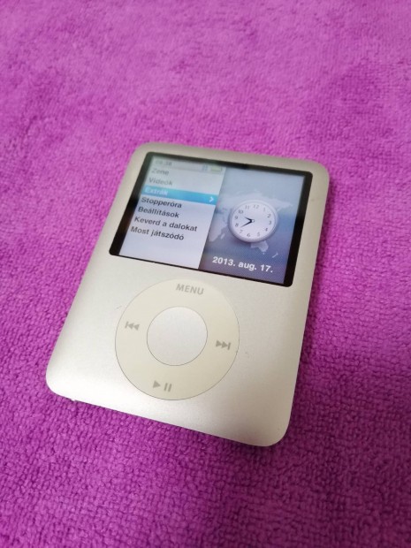 Apple ipod Nano 3.gen. 4GB-os elad!