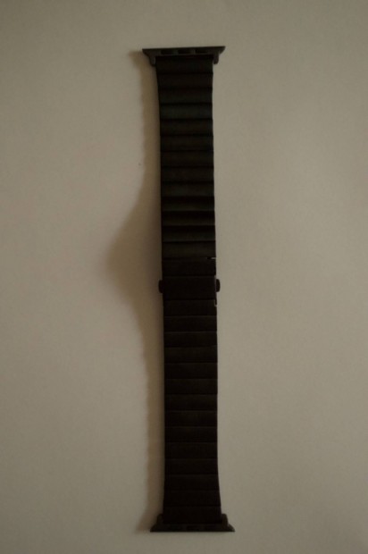 Apple watch 42/44/45/49mm fekete link bracelet szj