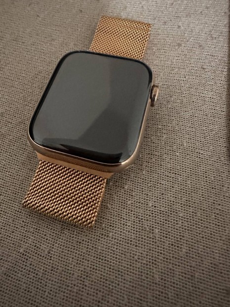 Apple watch 5 gold stainless steal 44mm cellular 