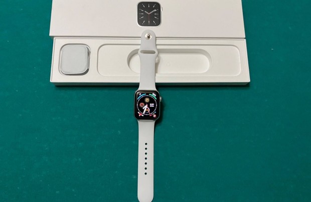 Apple watch S6 Cellular, Stainless Steel, Zafr kristly kijelz!!