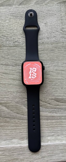 Apple watch S8 GPS 45mm Midnight Aluminium Case okosra elad!
