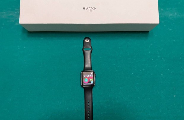 Apple watch series 3 - kitn llapot, 84%-os akku!