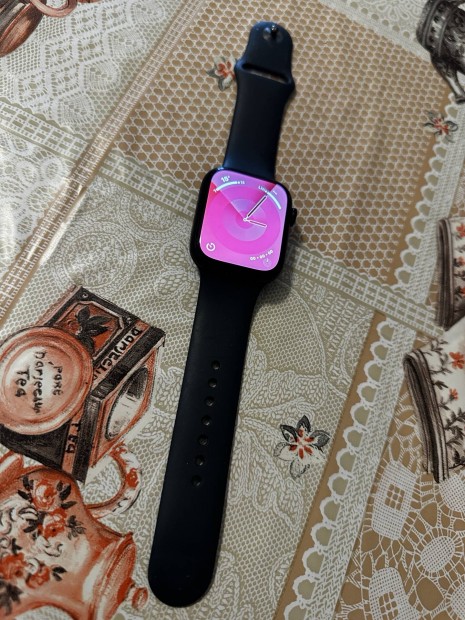 Apple watch series 8 45mm jfekete okosra