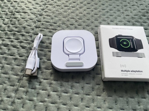 Apple watch vezeték nélküli töltő töltő lpad usb c csatlakozással