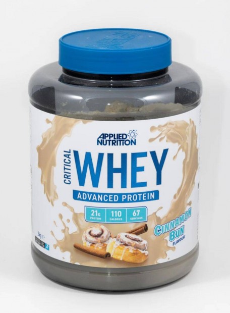 Applied Nutrition Critical Whey fehrjepor (Cinnamon Bun z)