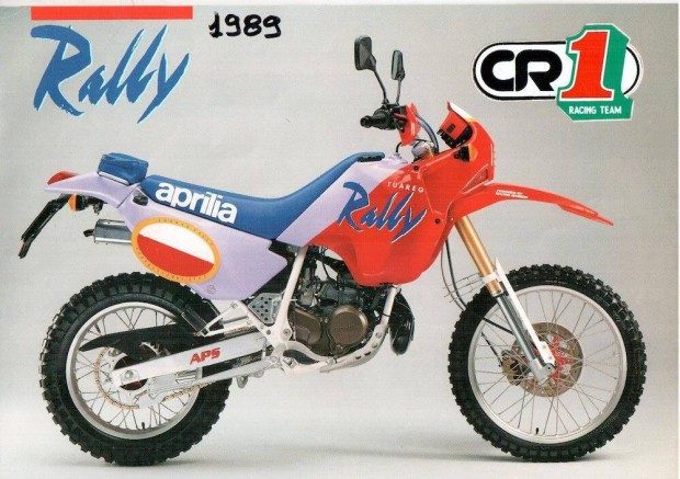 Aprilia Tuareg 125 Rally, 1991 bontdik