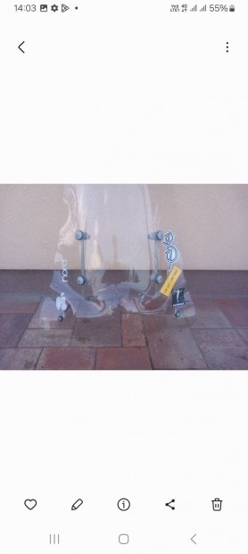 Aprilia scarabeo plexi