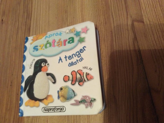 Aprk sztra a tenger llatai baba knyv, babaknyv