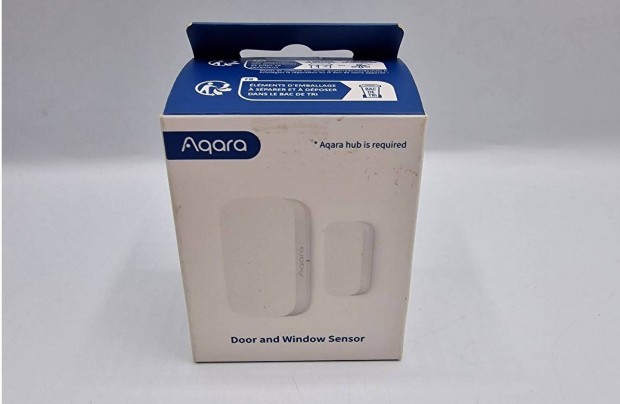 Aqara Zigbee ajtó és ablak nyitásérzékelő, fehér, új