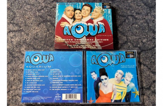 Aqua Aquarium CD Limited Christmas Edition CD ,j,Posta megoldhat