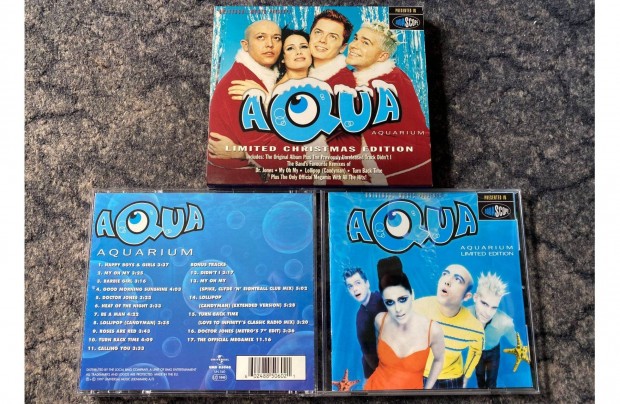 Aqua Aquarium CD Limited Christmas Edition CD ,j,Posta megoldhat