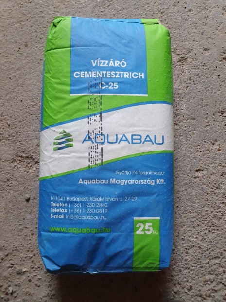 Aquabau Vzzr Cementestrich C25