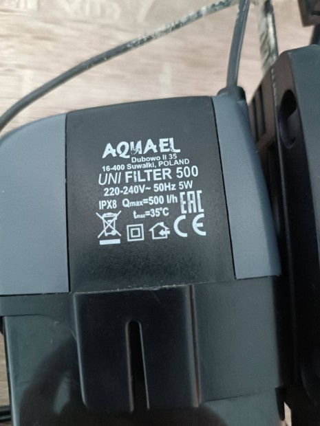 Aquael Unifilter 500 akvárium belső szűrő