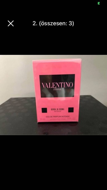 ra alatt! Elad Valentino Donna Born in Roma parfm 30ml