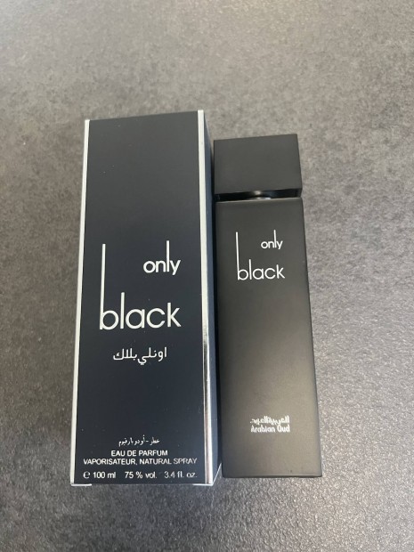 Arabian Oud Only Black parfm, 100 ml