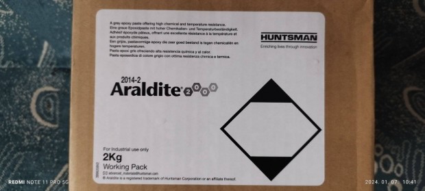 Araldite k�t komponens� m�gyanta ragaszt�