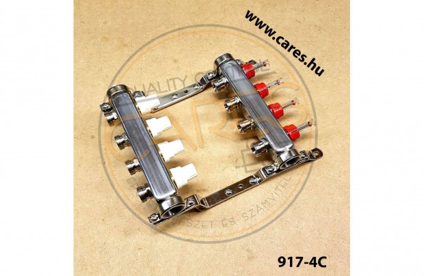 ramlsmrs oszt-gyjt 4 bemenetes Rozsdamentes testtel - trteg