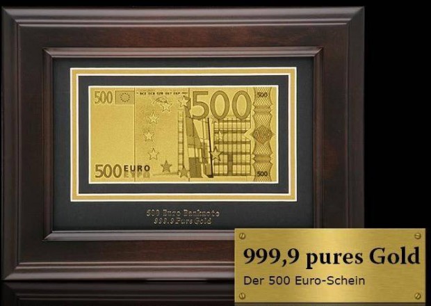 Arany Euro, Dollár, Forint Bankjegy Kollekció, Luxus Ajándék Választék