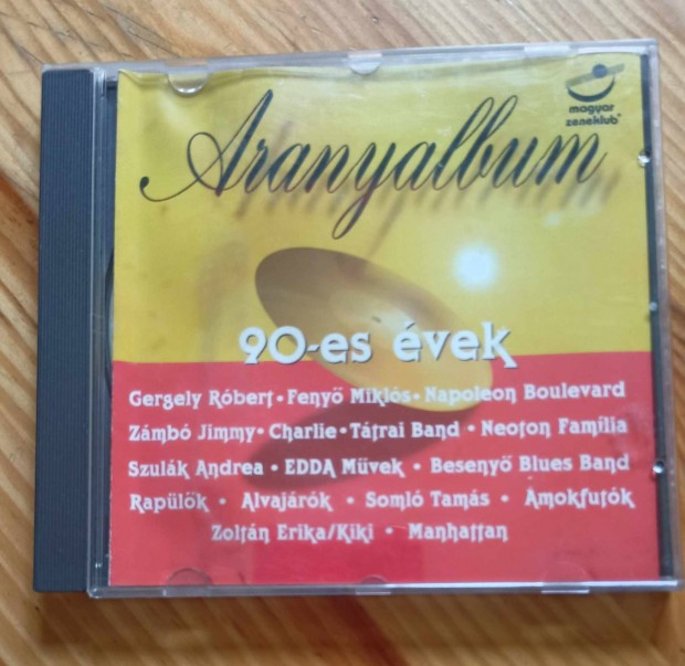 Aranyalbum 90-es vek vlogats CD 1995