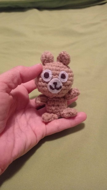 Aranyos mkus amigurumi figura