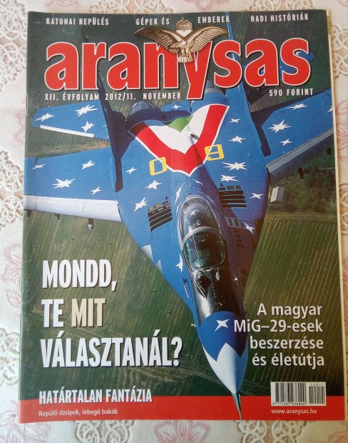 Aranysas katonai repls magazin 2012/11