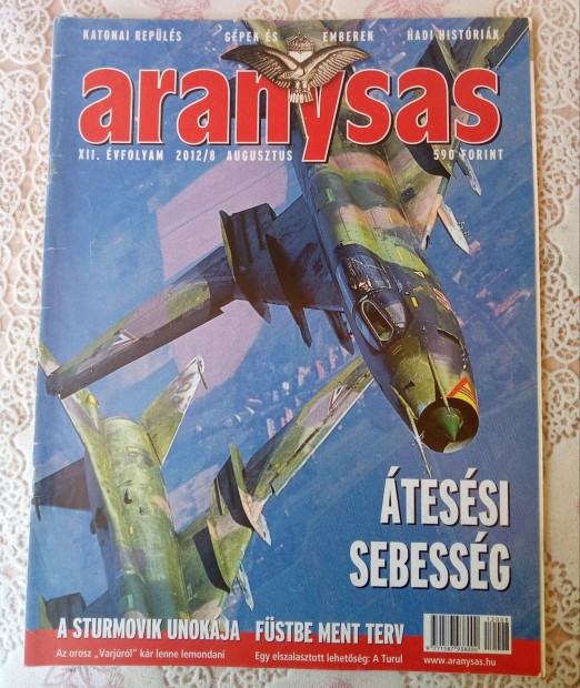 Aranysas katonai repls magazin 2012/8