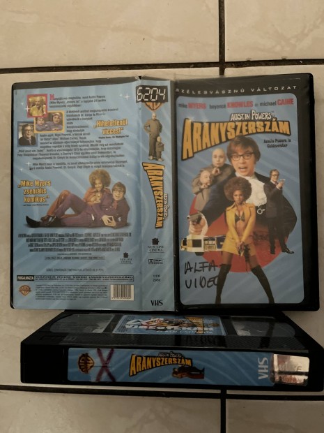 Aranyszerszm vhs 