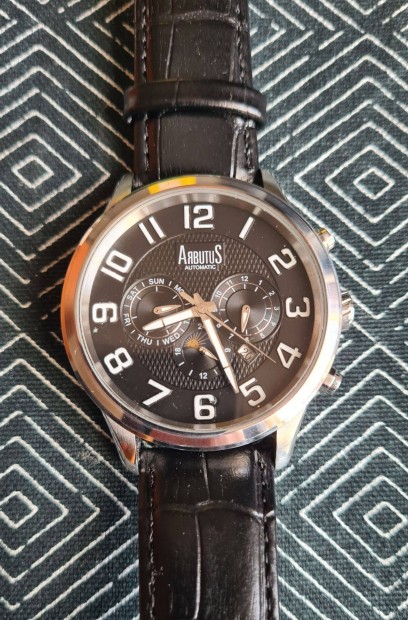 Arbutus automata kronograf, dtum,holdfzis,zafr veg, 46mm, hibtlan