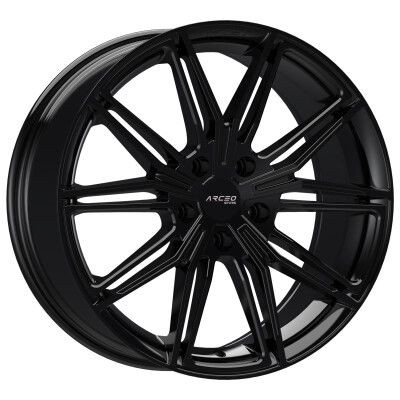 Arceo Könnyűfém Fekete 8X19 112X73,1 ET30 CB 73,1 | alufelni |