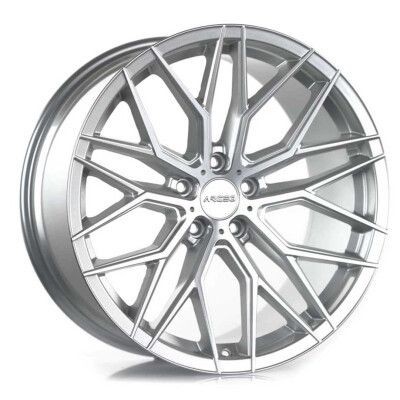 Arceo VALENCIA Silver Diamond 8X18 5X100 ET35 CB57,1 | alufelni |