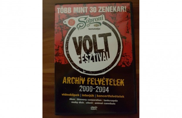 Archiv felvtelek 2000-2004 Volt Fesztivl DVD