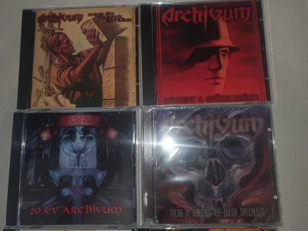 Archvum CD kollekci egybe 7+1 CD NS skinhead