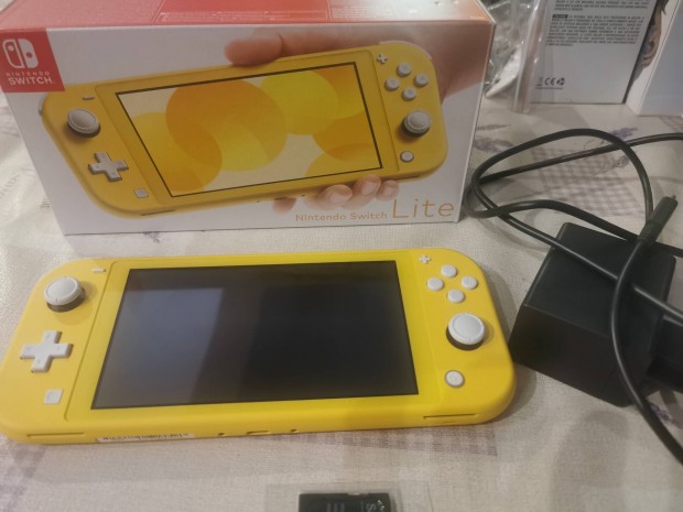 rcskkens!!! Nintendo Switch Lite konzol jttokkal egytt elad