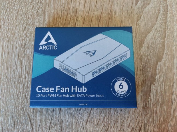 Arctic Case Fan Hub 10 Port PWM ventiltor hub elad ! j !