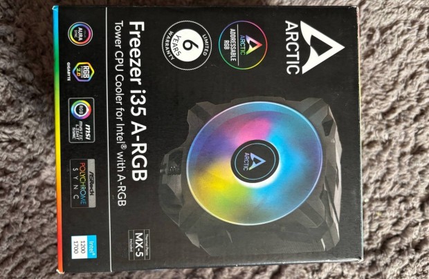 Arctic Freezer i35 A-RGB processzor hűtő