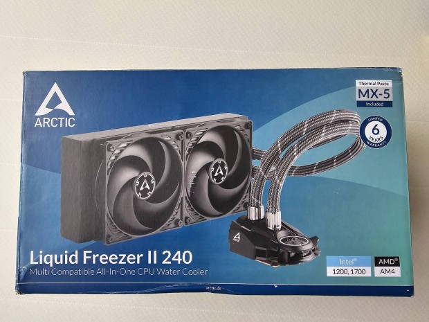 Arctic Liquid Freezer II 240 processzor vzht