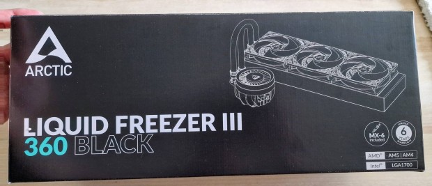 Arctic liquid freezer III 360 Black
