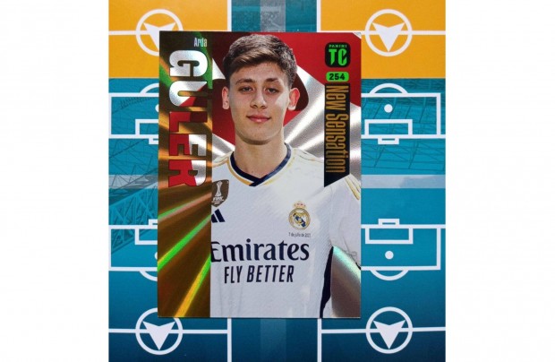 Arda Gler (Real Madrid) New Sensation Panini Top Class 2024 krtya