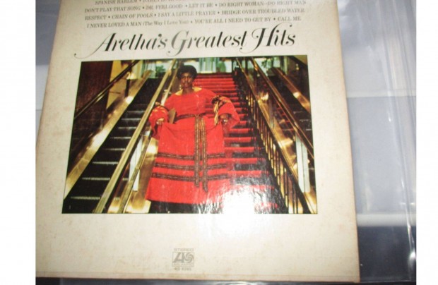 Aretha Franklin bakelit hanglemez elad