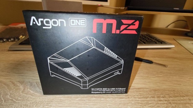 Argon ONE M.2, Raspberry Pi4 hz, SATA SSD