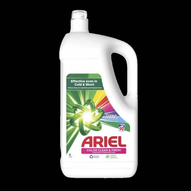 Ariel Color Clean & Fresh folyékony mosószer színes ruhákhoz 13,5 l