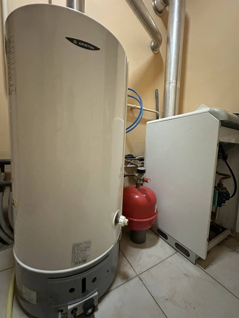 Ariston 120 l jszer kmnyen gzbojler