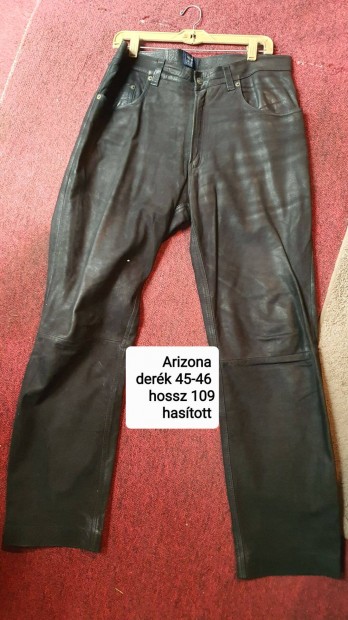 Arizona bőr nadrág derék 45-46
