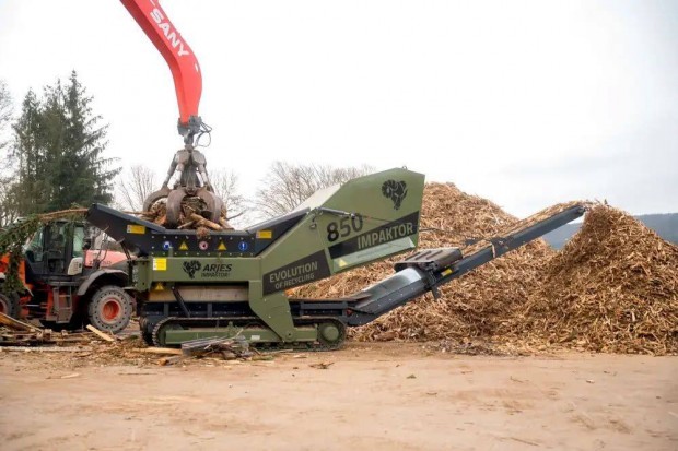 Arjes Impaktor 850 Shredder Darálógép