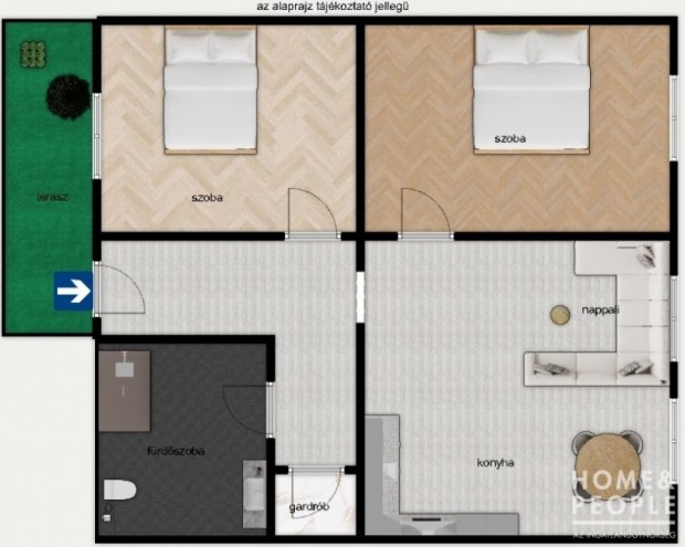 �rk�d mellett fel�j�tott lak�s elad� - Szeged