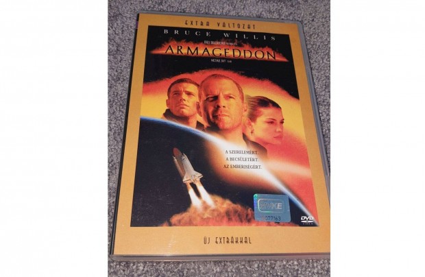 Armageddon DVD (1998) Szinkronizlt, duplalemezes extra (Bruce Willis)