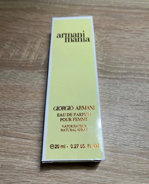 Armani Mania 20 ml ni parfm illatminta