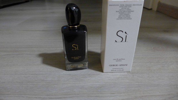 Armani S Intense EDP 100ml teszter j, Csere Is